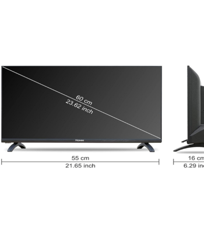 Haves 24 inch led tv Dimension