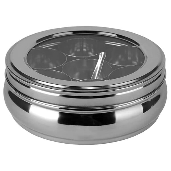 Apple 12-Inch Stainless Masala Box