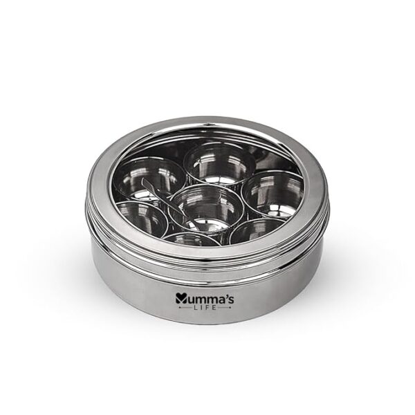 Aroma 11-Inch Stainless Masala Box