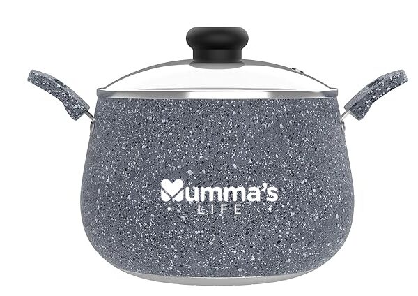 Non‐ Stick Glass Lid Handi (5L)
