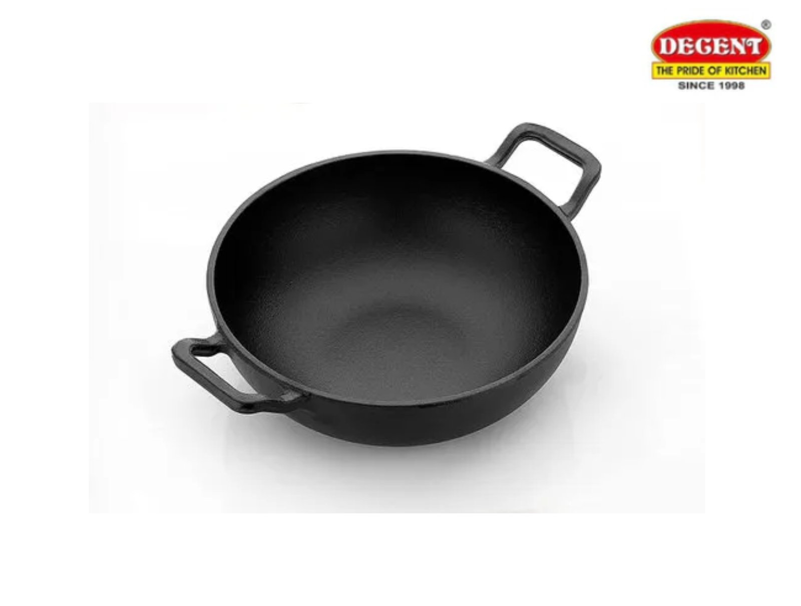 image (7) (1) (6) (20) Cast Iron Large Kadai - 30 cm - Image 1