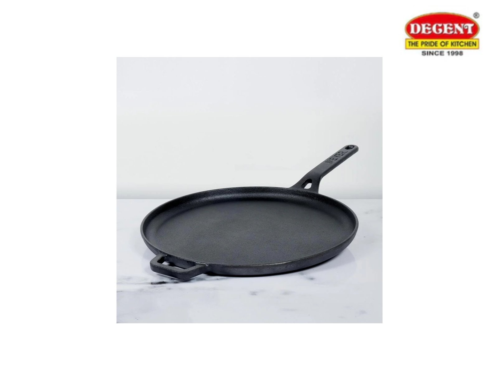 image (7) (1) (6) (23) Cast Iron Multipurpose Tawa (28cm) - Image 1