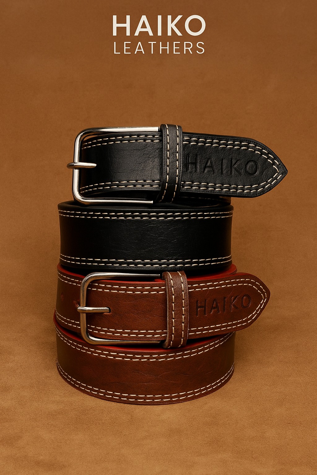 119 Premium Leather Belt - Image 1