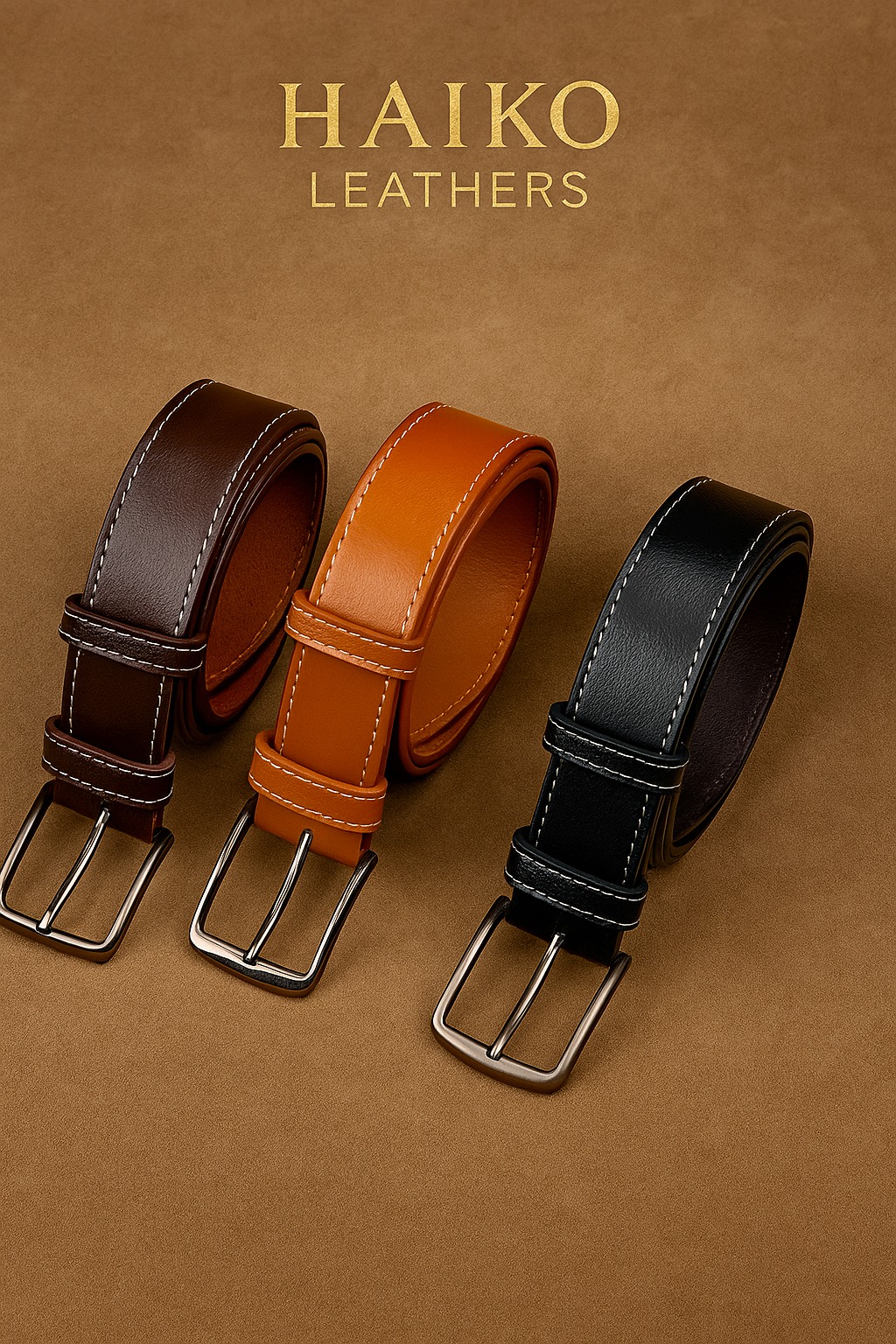 169 Premium Leather Belt - Image 1