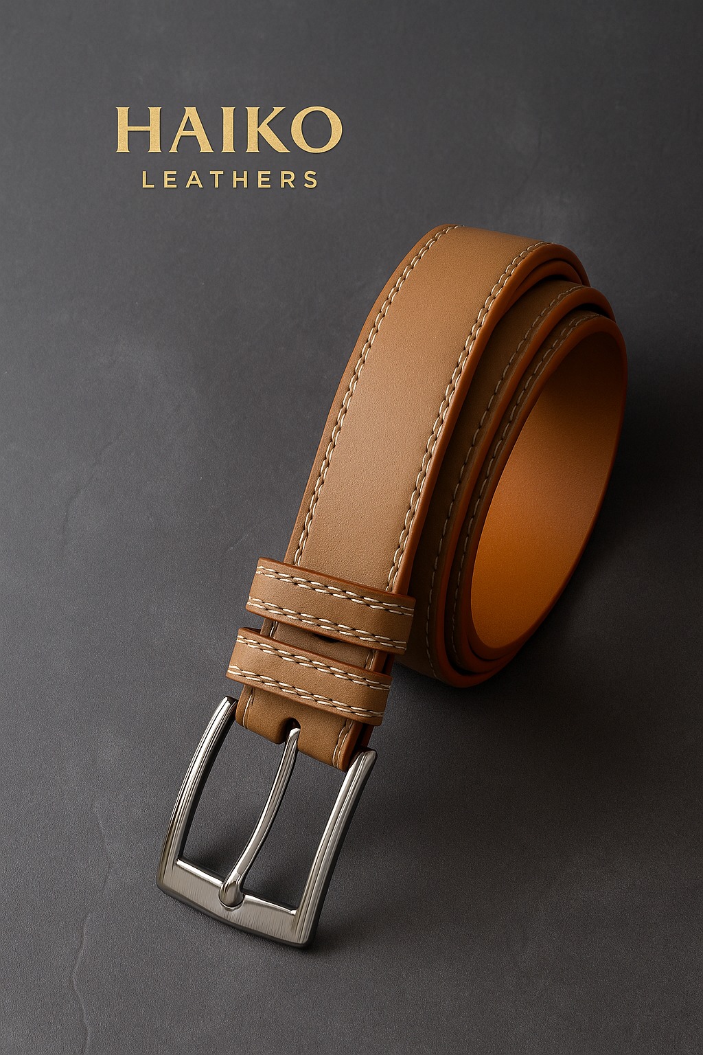 89 Premium Leather Belt - Image 1