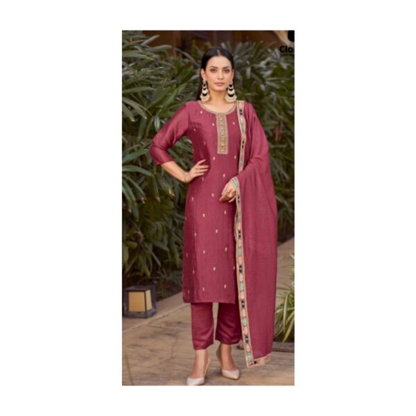Vichitra Silk Kurta Set (Premium Edition)