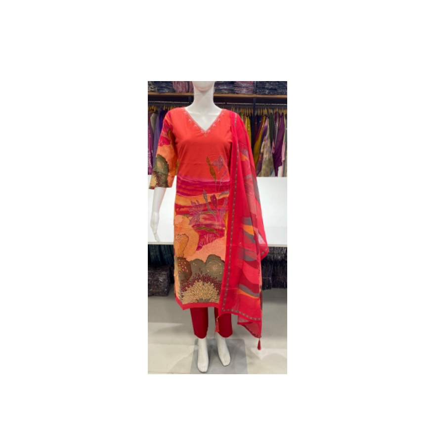 image (1)_ (18) Cambric Cotton Printed Set - Image 1