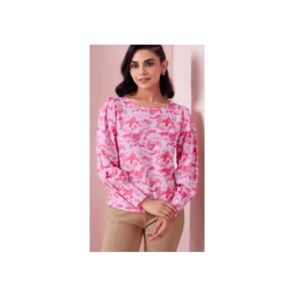 Boat Neck Tie-Dye Top