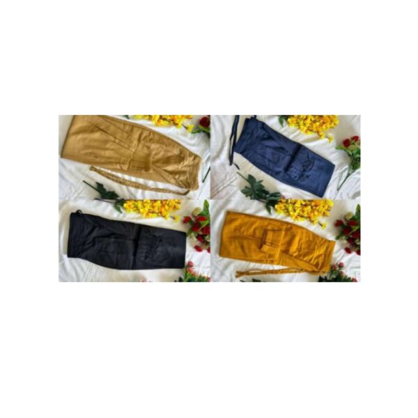 Cotton Solid Afghani Pants