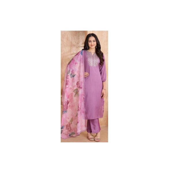 Vichitra Silk Plazo Set