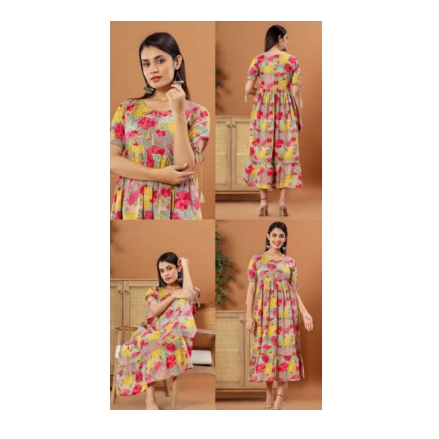 image (1)_ Phool Baag Cotton Printed Dresses - Image 1