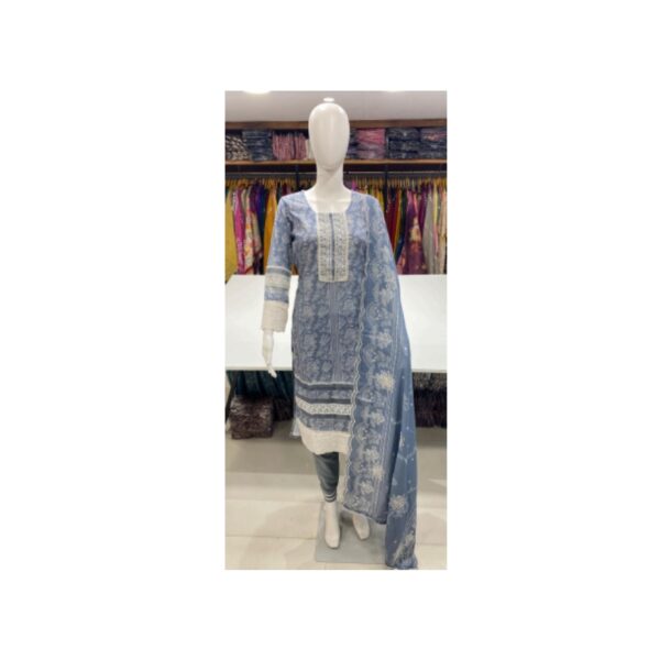 Linen Slub Top with Rayon Pant