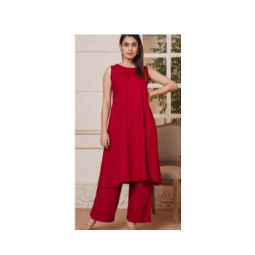 image (1)_ (7) Rayon Printed Flared Kurta Sets - Image 1