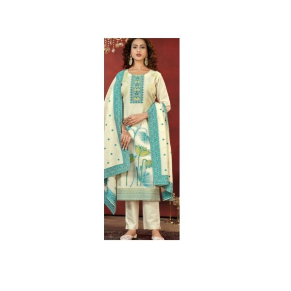 Cotton Jacquard Handwork Set