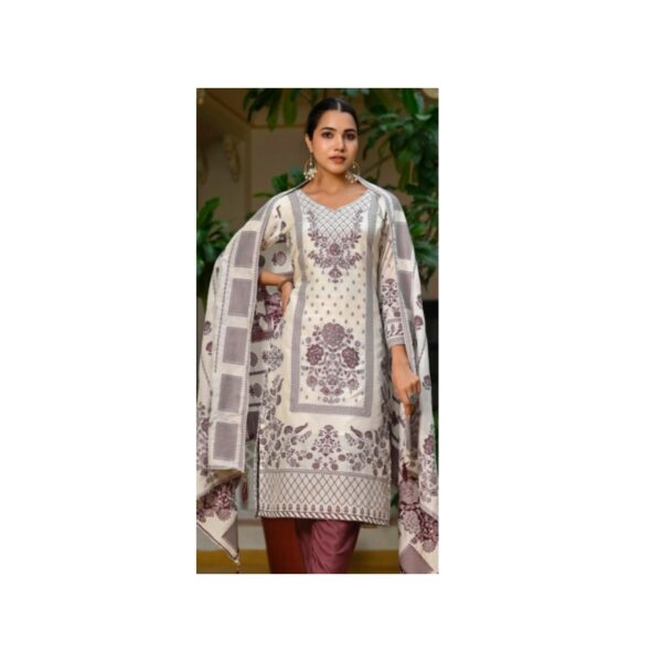 Viscose Muslim Jacquard Set