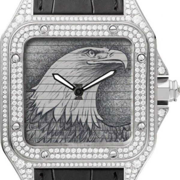Cartier Santos Triple 100