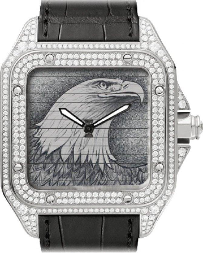 image Cartier Santos Triple 100 - Image 1
