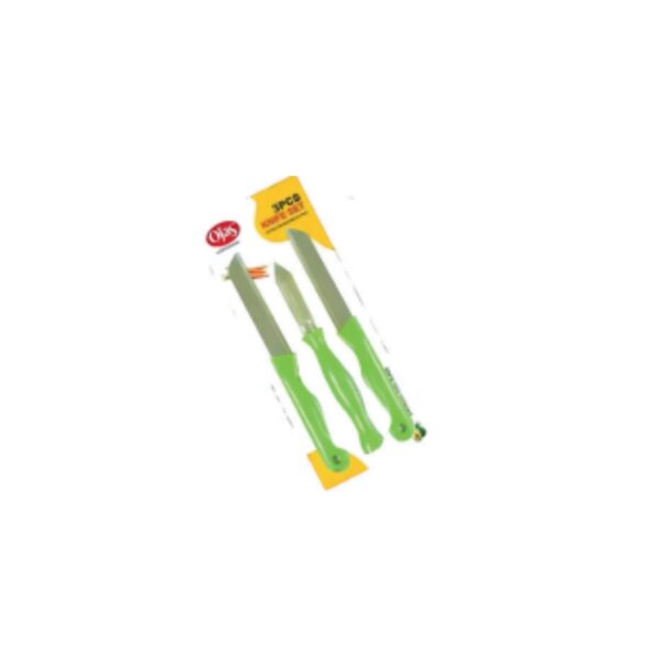 OJAS 3 PCS KNIFE/PEELER SET