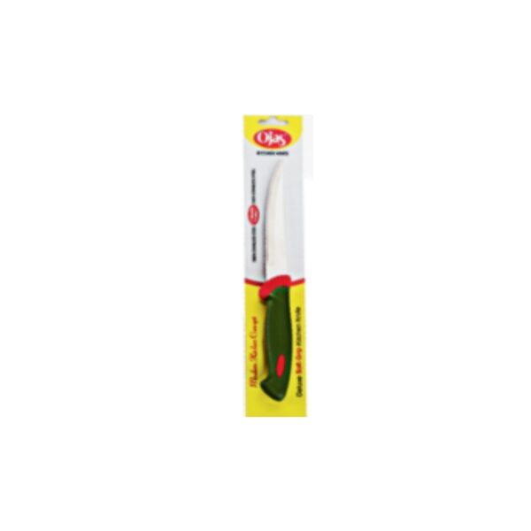DELUXE SOFT GRIP KNIFE (8" PLAIN EDGE)