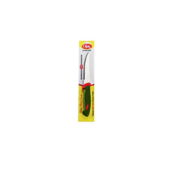 DELUXE SOFT GRIP KNIFE (8" LASER EDGE)