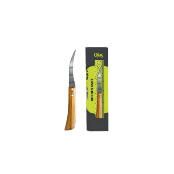 KNIFE WOODEN HANDLE (TOMATO)