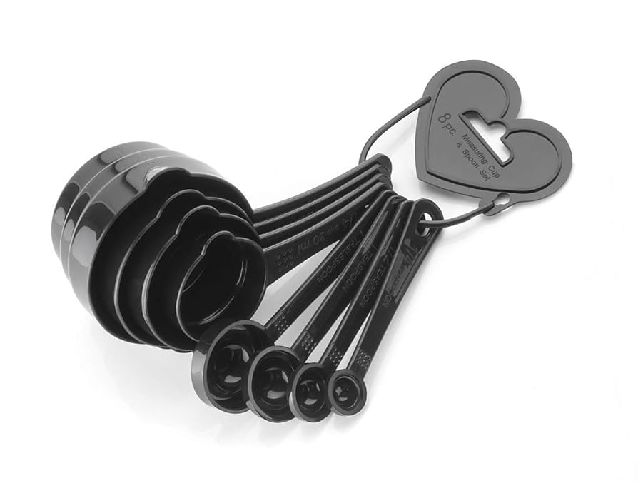Measuring Spoon (Black 8 Pcs Set) Measuring Spoon (Black 8 Pcs Set) - Image 1