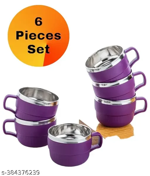 Tea Cup (6 Pcs Set)