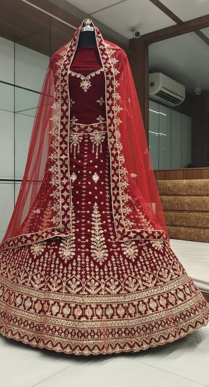 WhatsApp Image 2025-09-29 at 9.23.20 PM (1) Spring Valley-3 Lehnga - Image 1