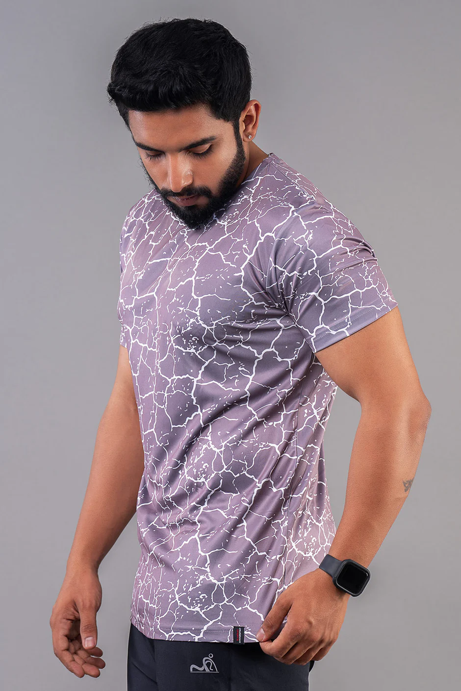 Marble Print T-Shirt Marble Print T-Shirt - Image 2