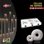 Ameet Deluxe SS series of 2&3 Burners