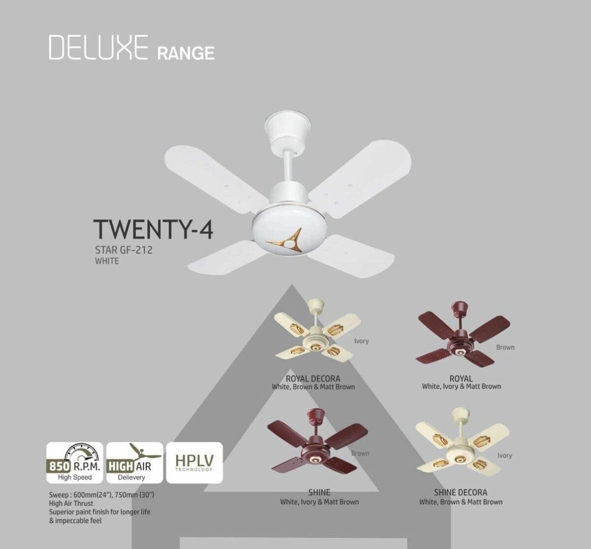 Ameet Ceiling Fan Deluxe Range - Image 7