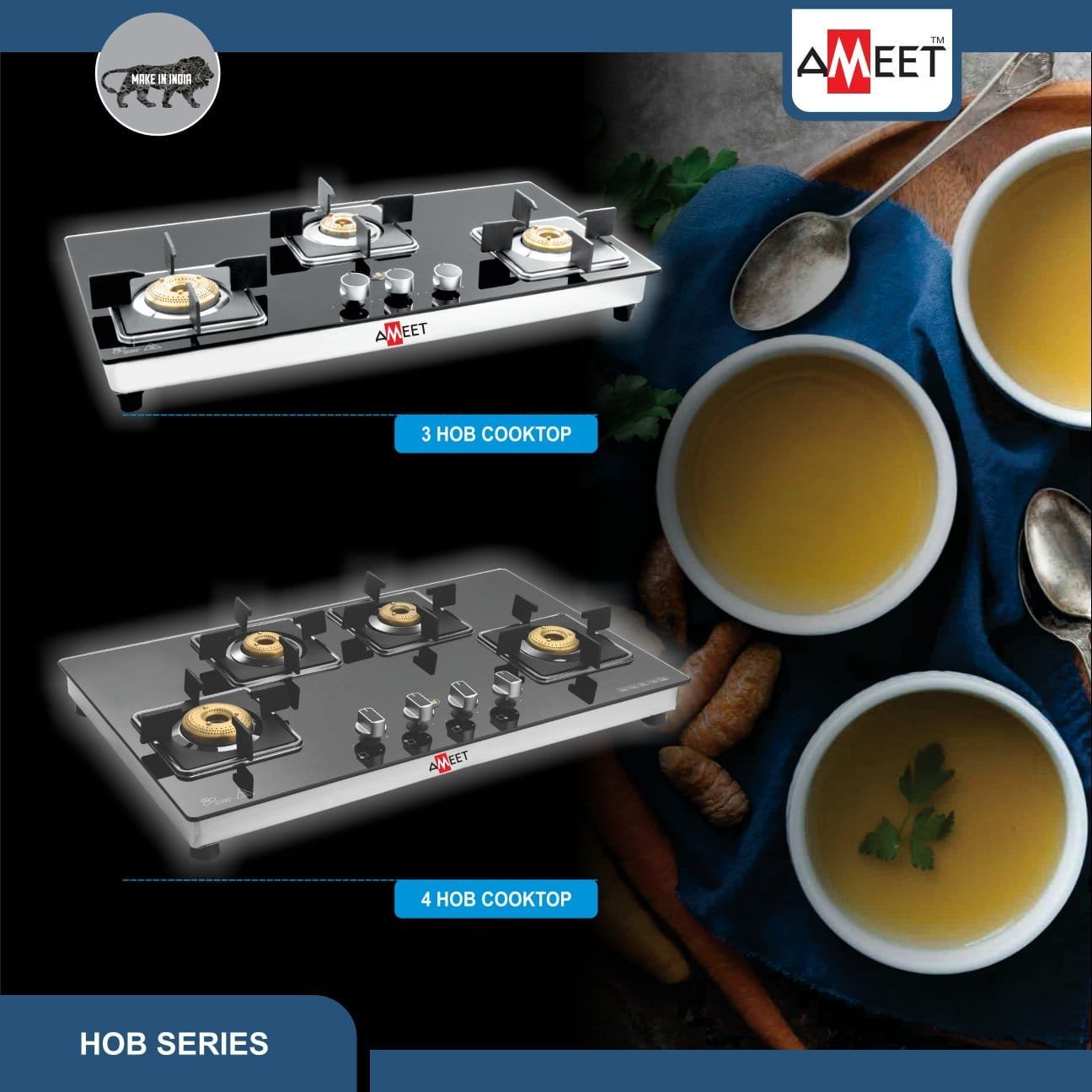 23.jpg Ameet Hob Series 3&4 Burner - Image 1