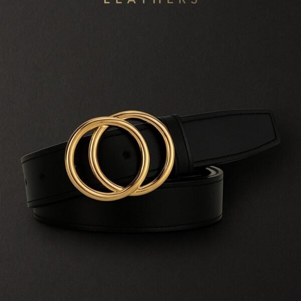 Premium Leather Black Belt