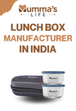 CUTE 2 Insulated Lunch Box  (330ml X 2)