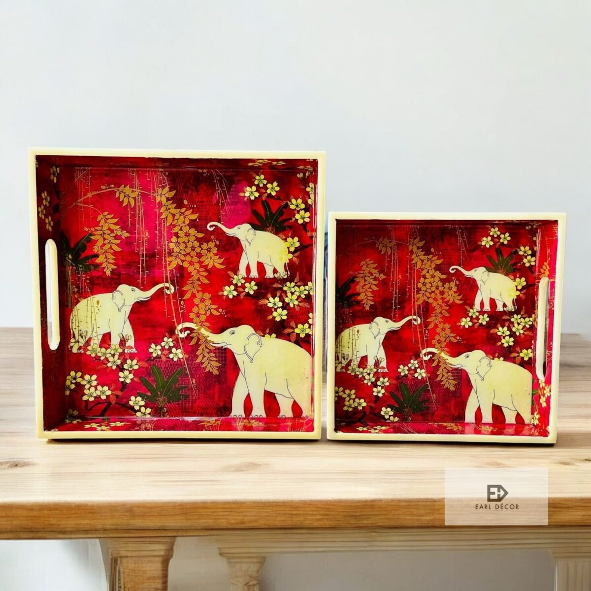 Earl decor set of 2 Trays - Image 2