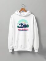 Stylish Men's Hoodie White - Image 2
