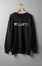 Men's Sweatshirt  Black - Image 2