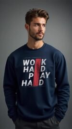 Men's Sweatshirt Navy Blue