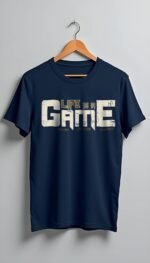 Half Sleeve Round Neck Men T-Shirt Red - Image 5