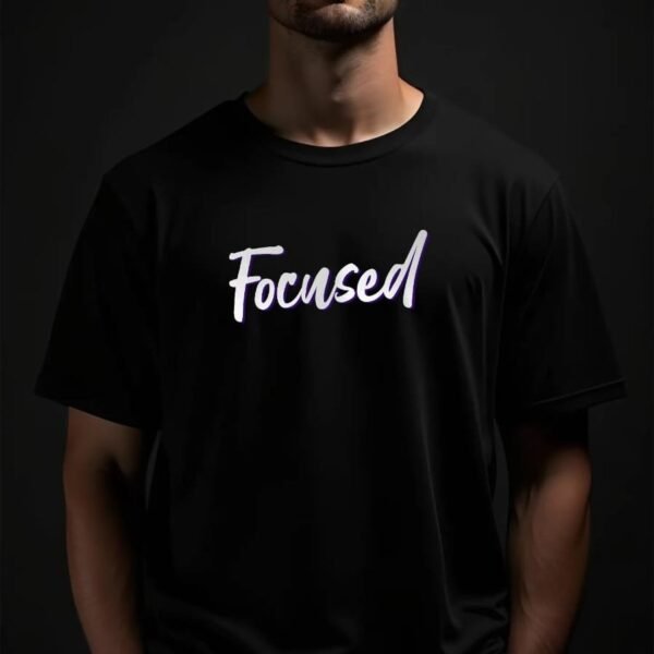 Oversized 220Gsm Half Sleeve Round Neck Men T-Shirt Black