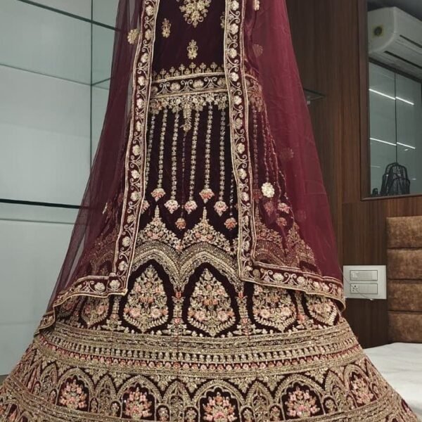 SANSKRUTI-2 Velvet Lehenga Choli