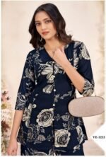 🌸 Rayon Discharge Print Kurti and Bottom Set - Image 4
