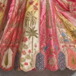 Pretty Pink Banarasi Silk Lehenga – Paisley Elegance A Royal Statement for Your Special Day 👑 - Image 4