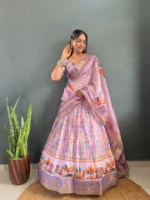 🌟 Top Selling Traditional Dola Silk Lehenga Set