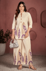 Cotton Flex Print Kurti and Bottom Set